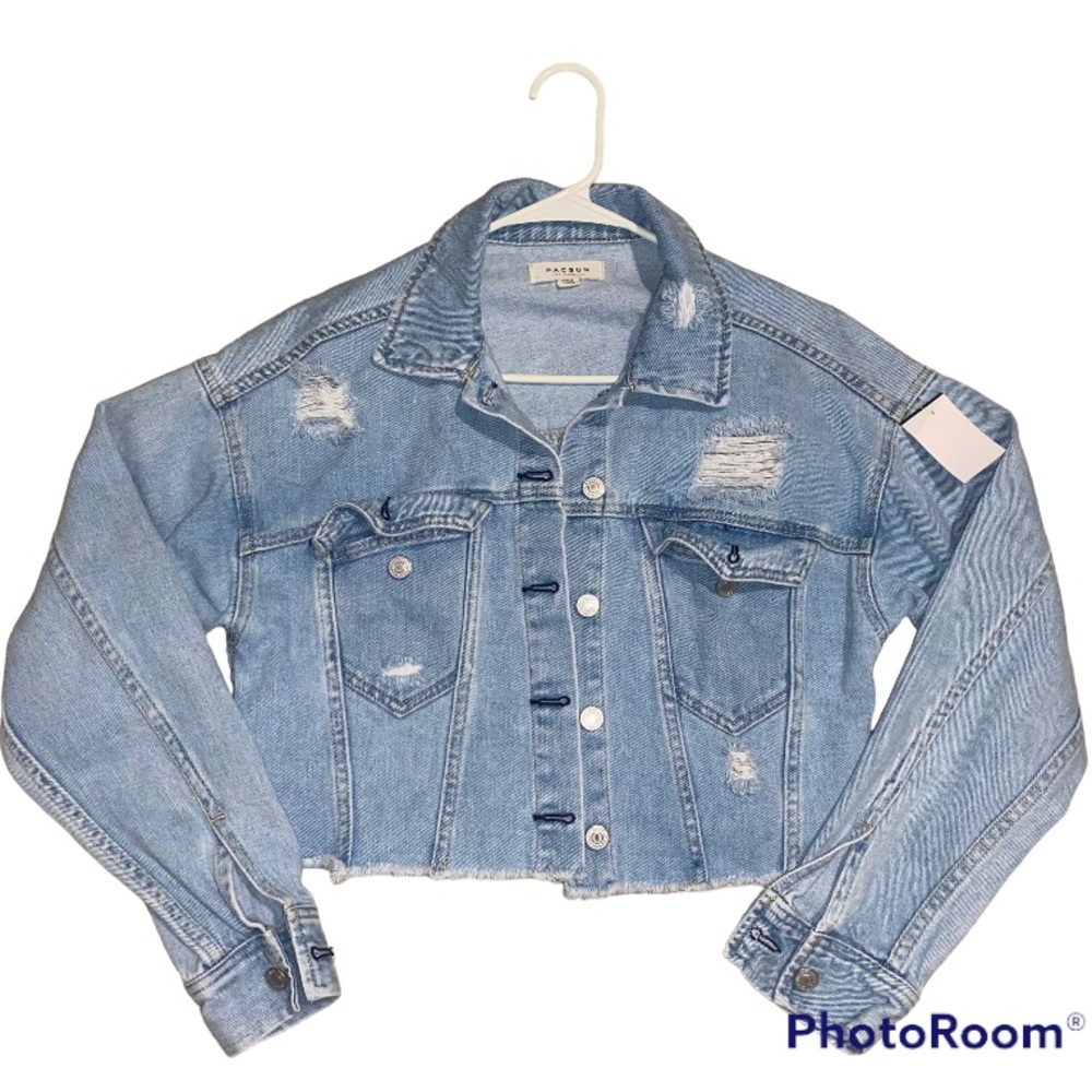 Pacsun Distressed Jean Jacket